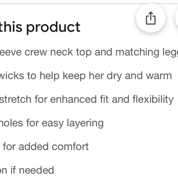 Cuddl Dudds long sleeve kids set! Size small - Picture 2 of 4